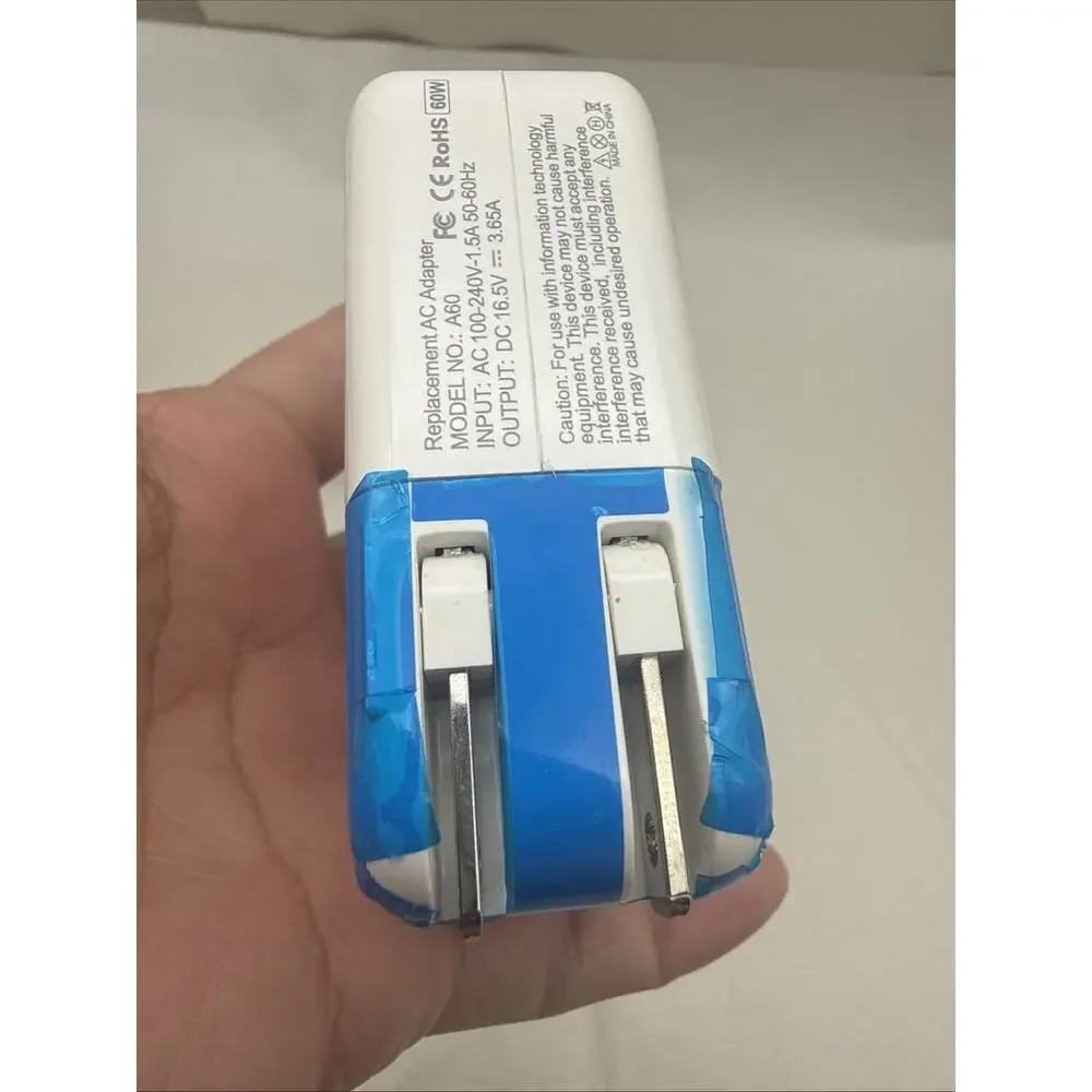 AC Adapter Charger For MacBook Air Pro Charger 60W L tip Connector Power *READ..